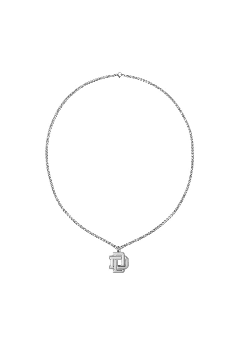 DRUM DRUM S. D Charm Rope Chain Stainless Steel Necklace