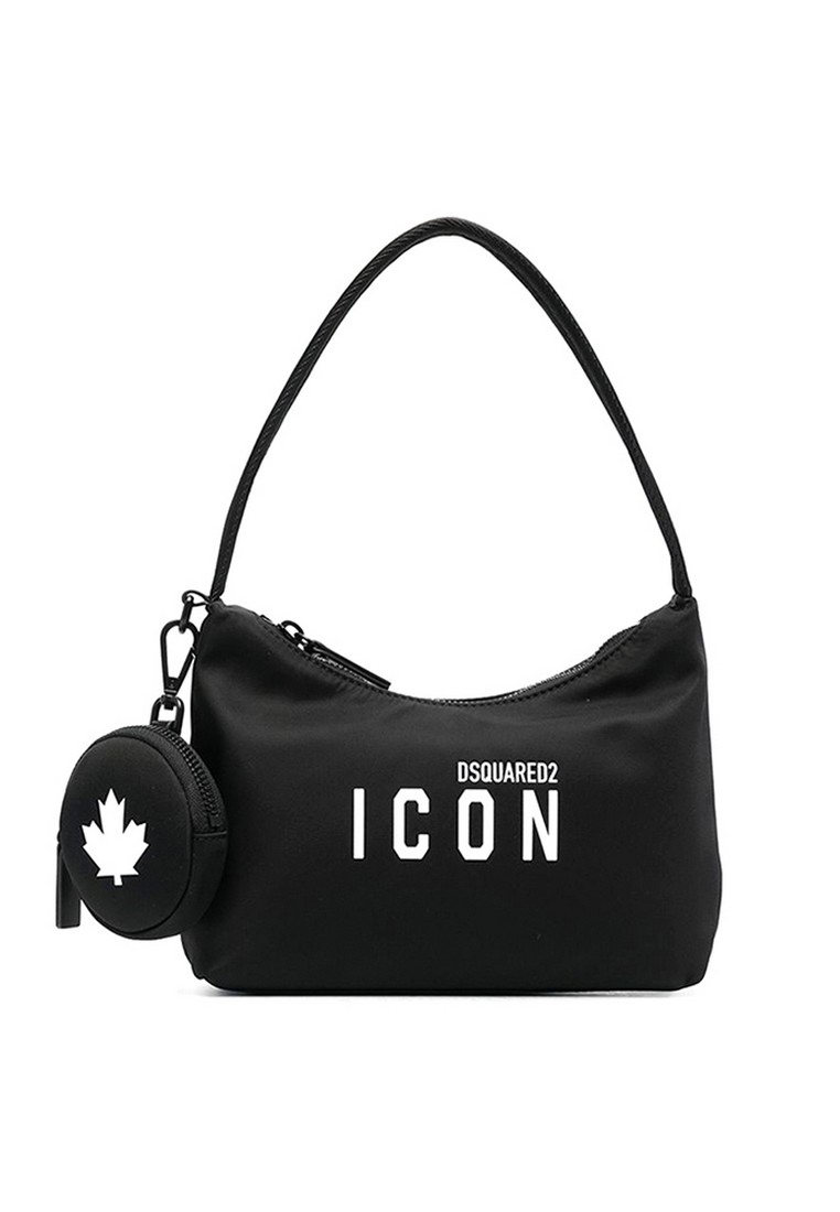 Dsquared2 Be Icon Hobo Bag in Black