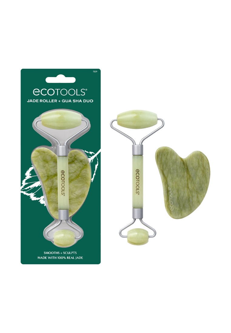 EcoTools EcoTools Jade Stone Facial Roller and Gua Sha Set