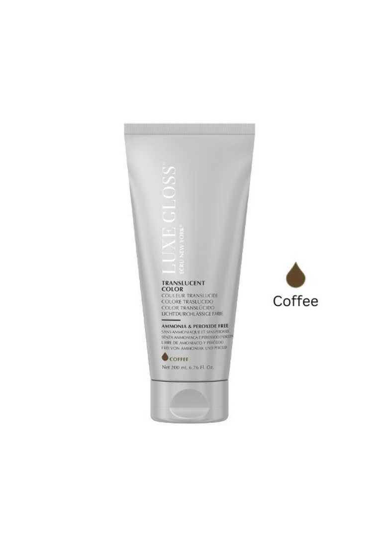 ECRU Ecru Luxe Gloss Translucent Color Coffee 200ml [ECR708]