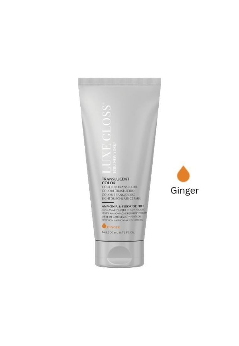 ECRU Ecru Luxe Gloss Translucent Color Ginger 200ml [ECR703]