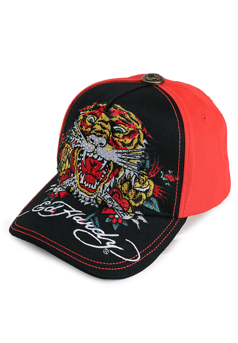 Ed Hardy Rose Tiger Baseball - Cap