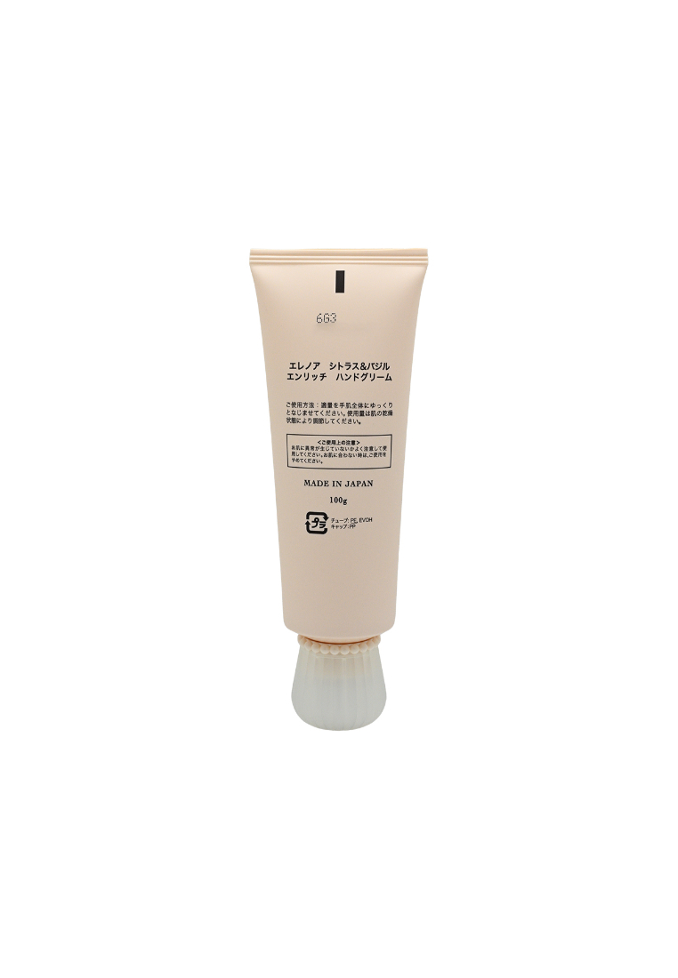 Eleanor Eleanor Citrus and Basil Enriching Hand Cream (100g)