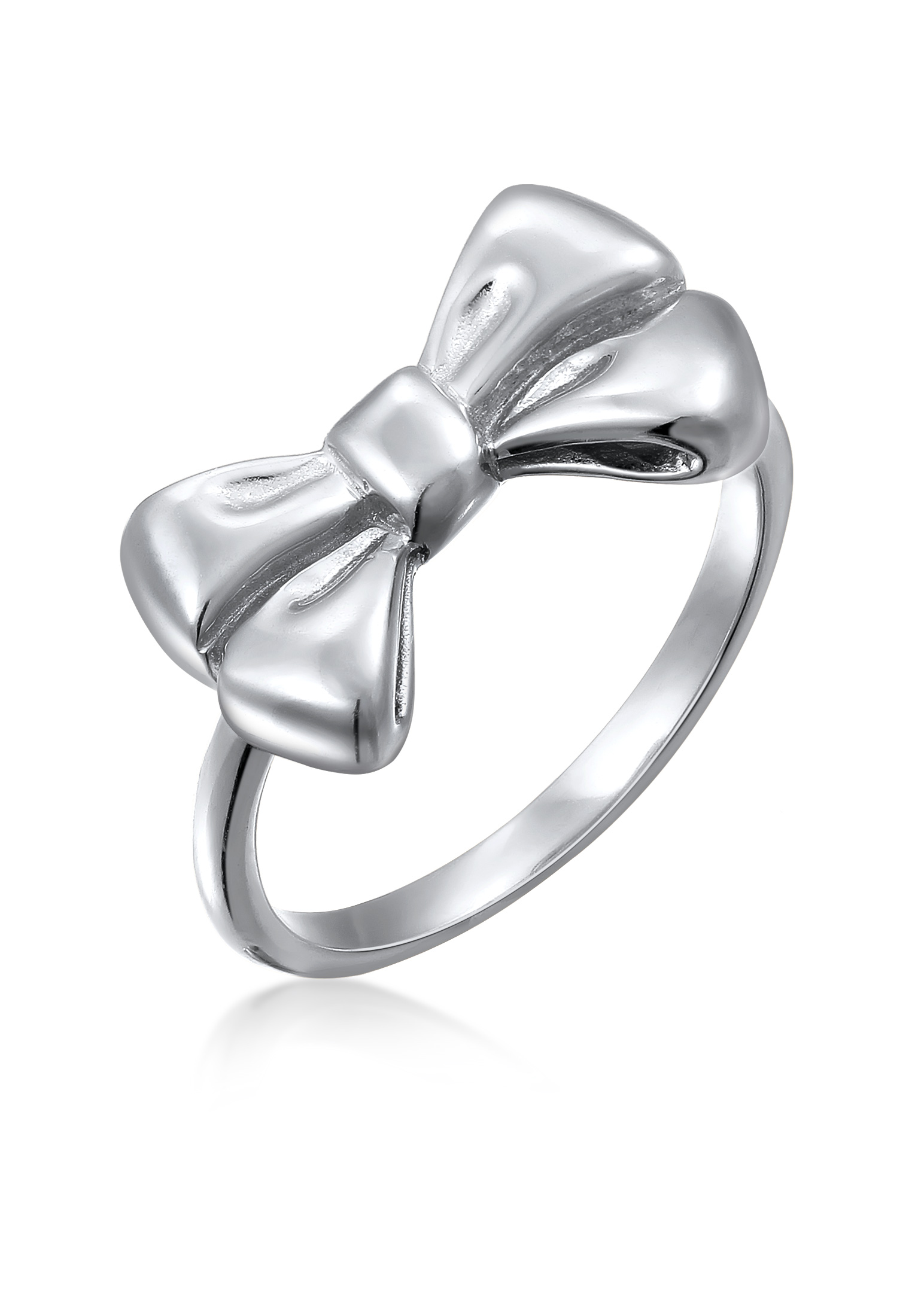 ELLI GERMANY 3D Bow Statement Ring – 925 Silver