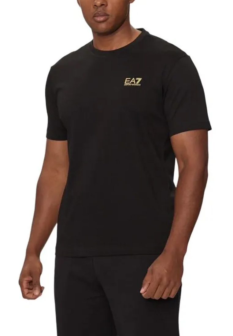 Emporio Armani Men's Short-sleeved T-shirt in Black 8NPT25 PJVPZ 0208
