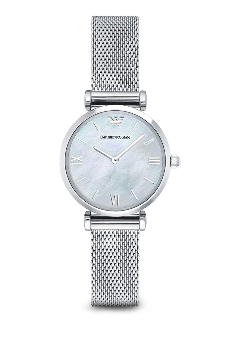 Emporio Armani Emporio Armani Female's Gianni T-Bar silver Stainless Steel Watch AR1955