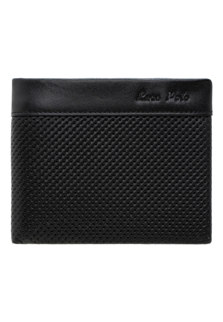 Euro Polo Men's Genuine Leather Bifold Coin Wallet EWA 40170