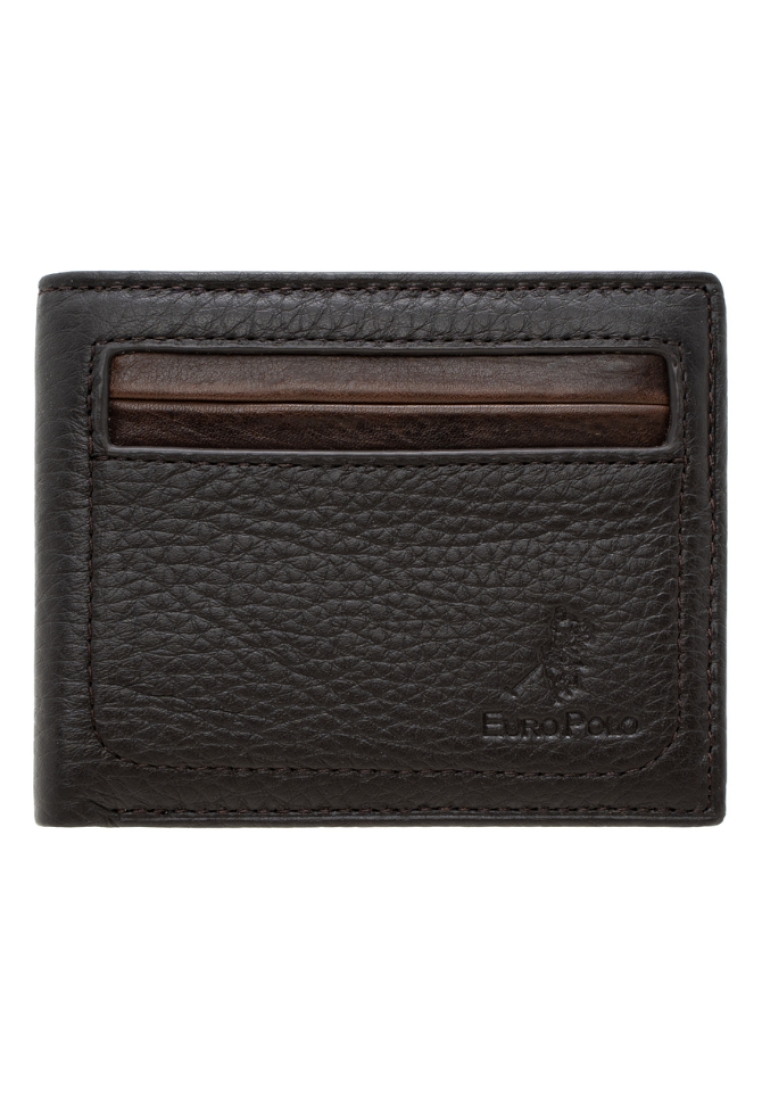 Euro Polo Cow Leather ID Bifold Classic Wallet EWB 40351