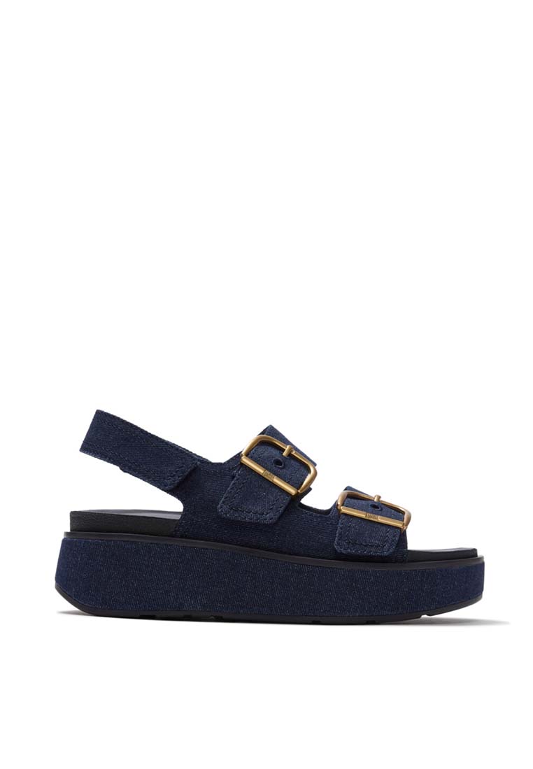 FitFlop FitFlop GEN-FF Max Buckle Denim Back-Strap Sandals - Dark Denim (A3B-D71)