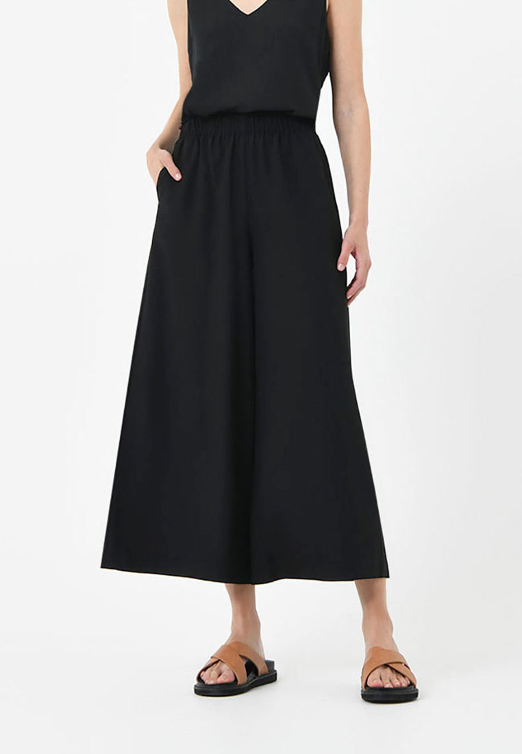 FORCAST Dixie Cropped Palazzo Pants