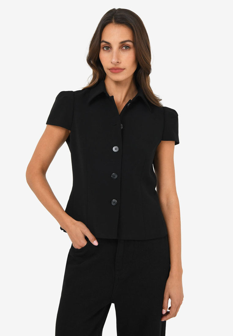 FORCAST Ace Button Down Jacket