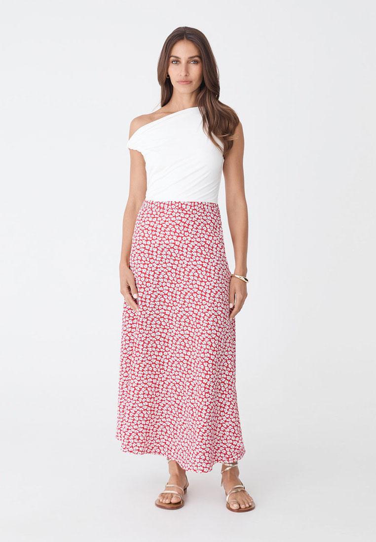 FORCAST Tara Floral Wrap Skirt
