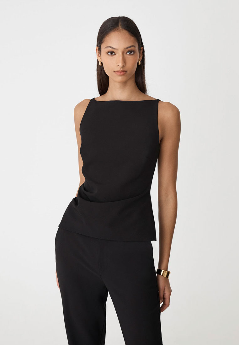 FORCAST Hannah Apron Top