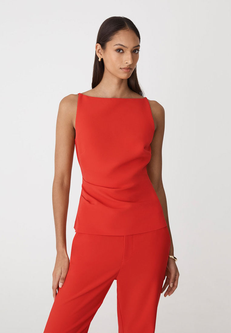 FORCAST Hannah Apron Top