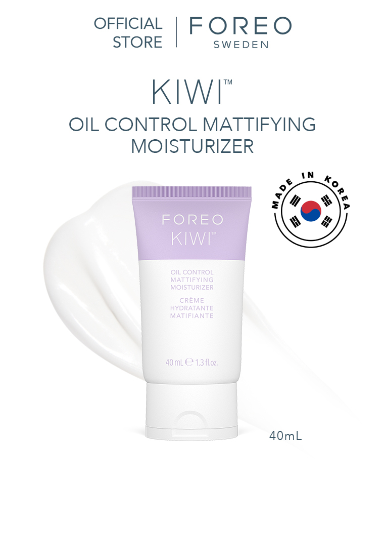 FOREO FOREO KIWI Oil Control Mattifying Moisturizer - Aftercare for Microdermabrasion Machine & Blac