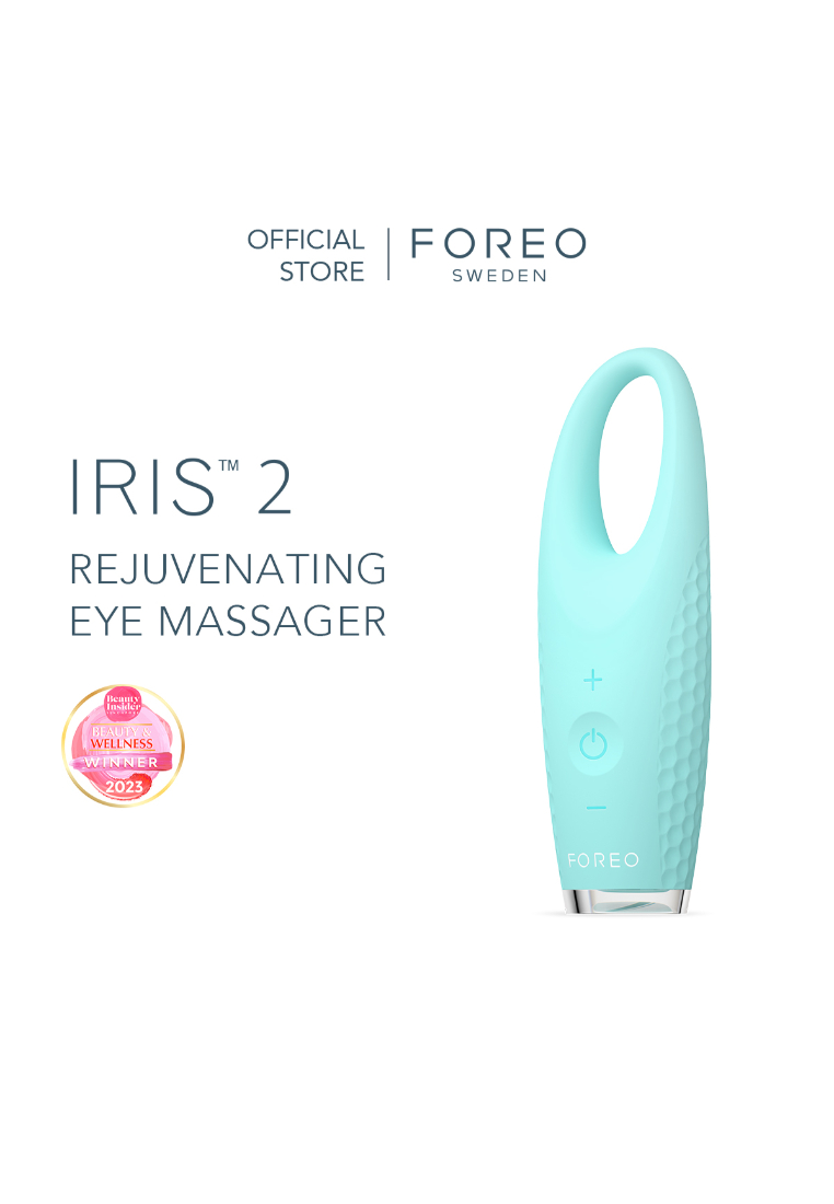 FOREO FOREO IRIS 2 Lymphatic Drainage Eye Massager - Dark Eye Circle & Eye Bags Remover | Enhanced E