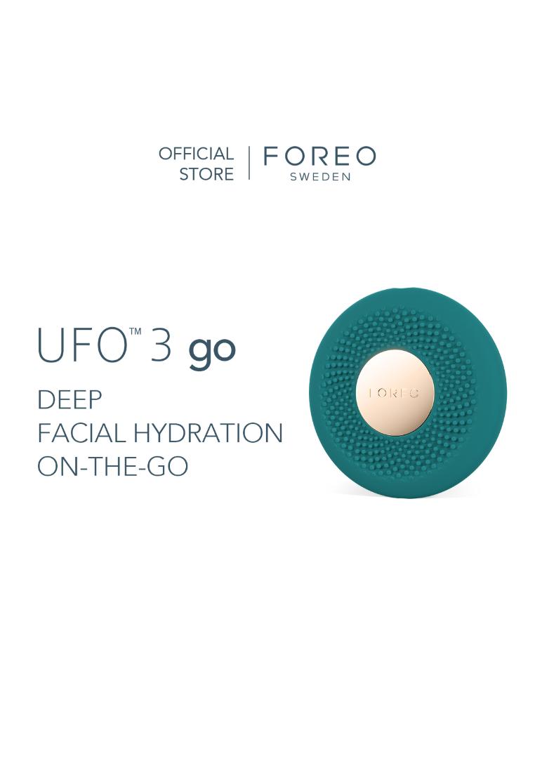 FOREO LUNA 4 go 2-zone Facial Cleansing & Firming Device for All Skin Types - Evergreen
