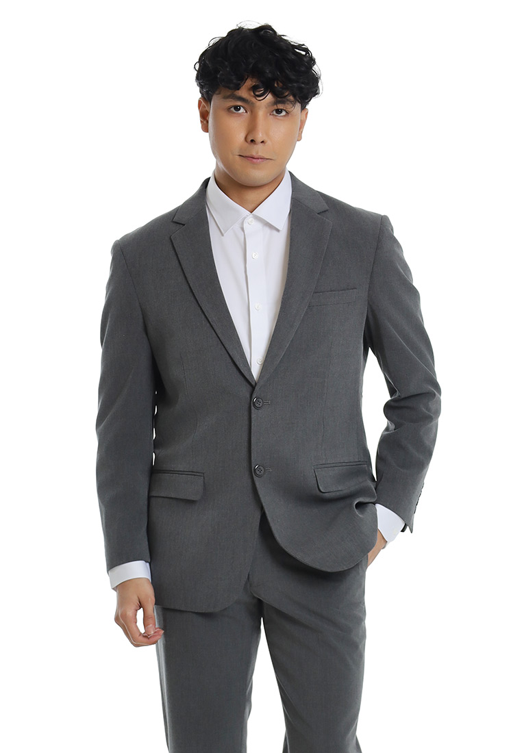 FOREST Forest Men Slim Fit Blazer - 2726001A-97Grey