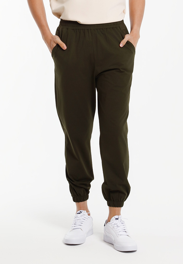 FOREST Forest Dry Easy Stretchable (190gsm) Long Pants Men - 10812-45DkOlive
