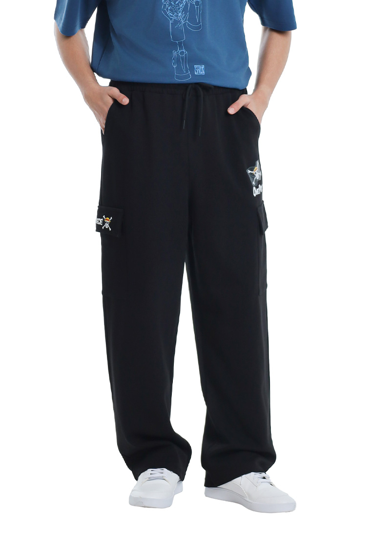 FOREST Forest X One Piece Egghead Men Jogger Pants - FO10003-01Black