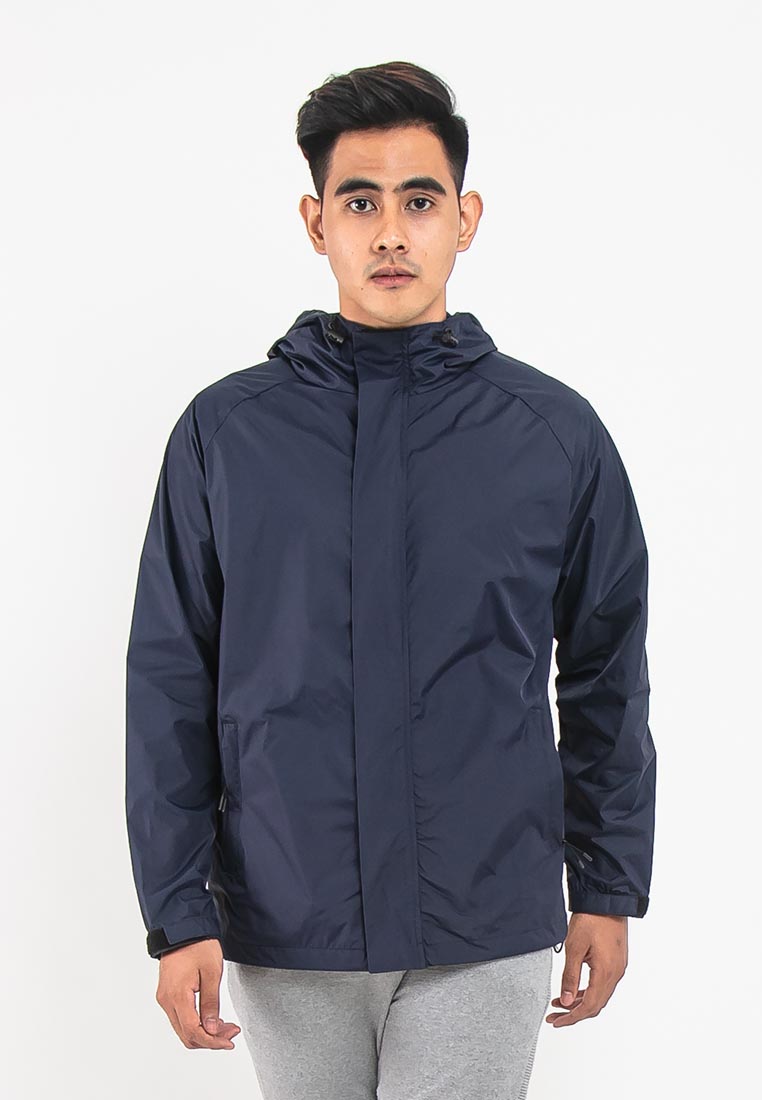 FOREST Forest Premium Windbreaker Men Jacket Reflective Jogging Running Waterproof Jacket - 30392-33