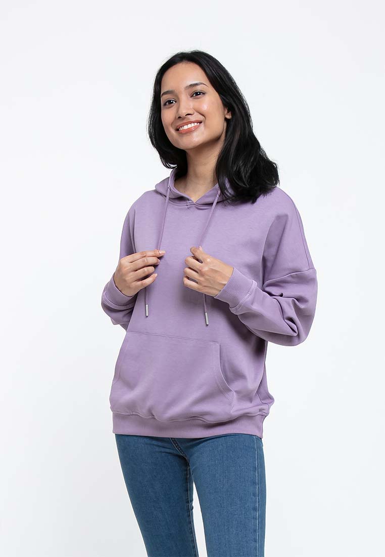 FOREST Forest Ladies Oversized 250GSM Premium Weight Cotton Loose Fit Oversized Hoodie Women Sweatsh