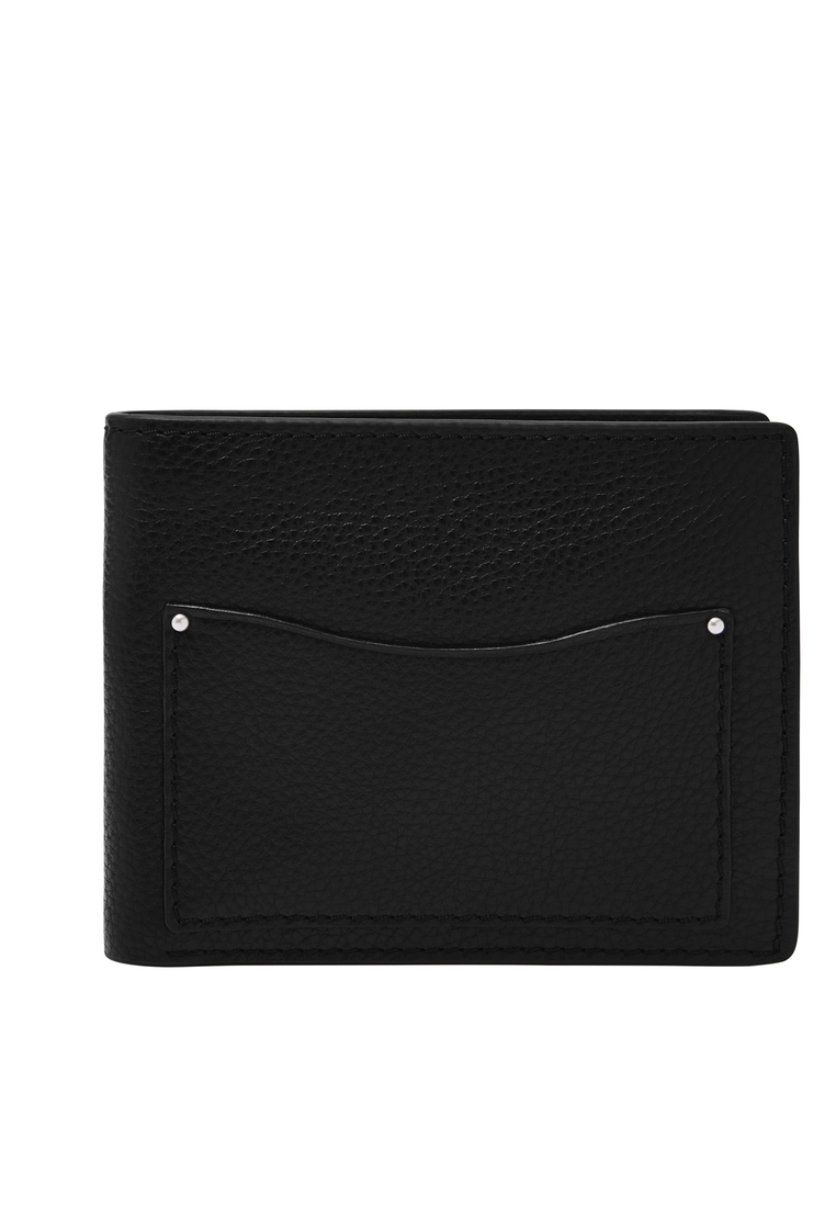 Fossil Fossil Male's Anderson black Leather Wallets & Purses ML4579001