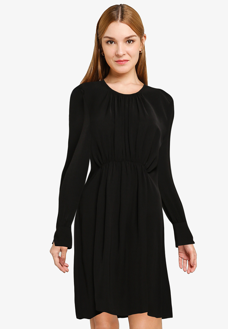French Connection Emmy Crepe Ls Dress