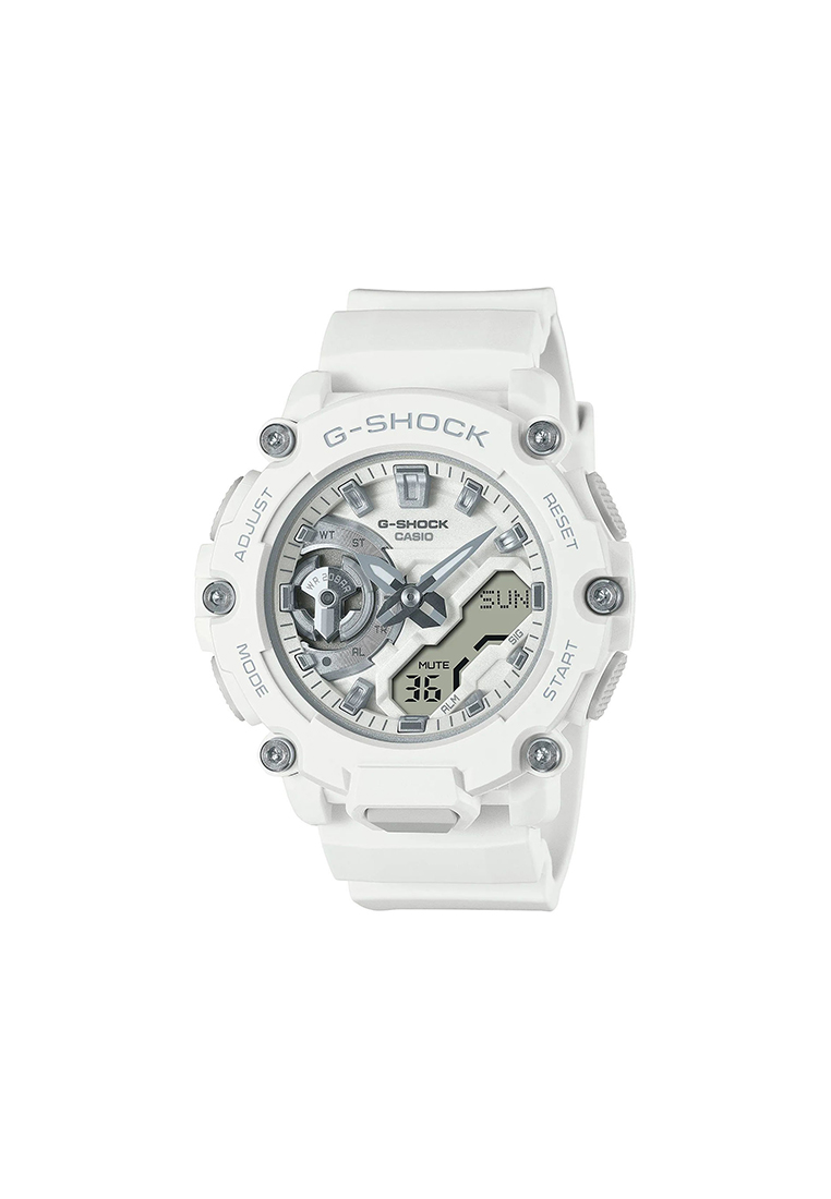 G-Shock Analog-Digital Watch GMA-S2200 Series Carbon Core Guard structure with White Resin Band Spor