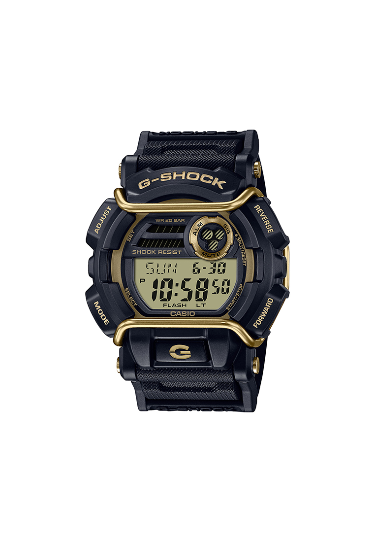 G-Shock Men Digital Watch GD-400GB-1B2 Black Resin Strap