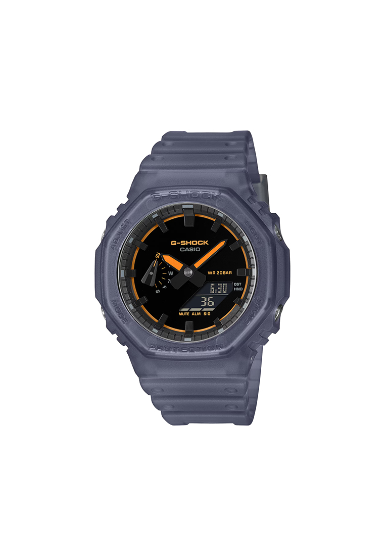 G-Shock GA-2100K-2A Men Analog-Digital Watch Blue Resin Band