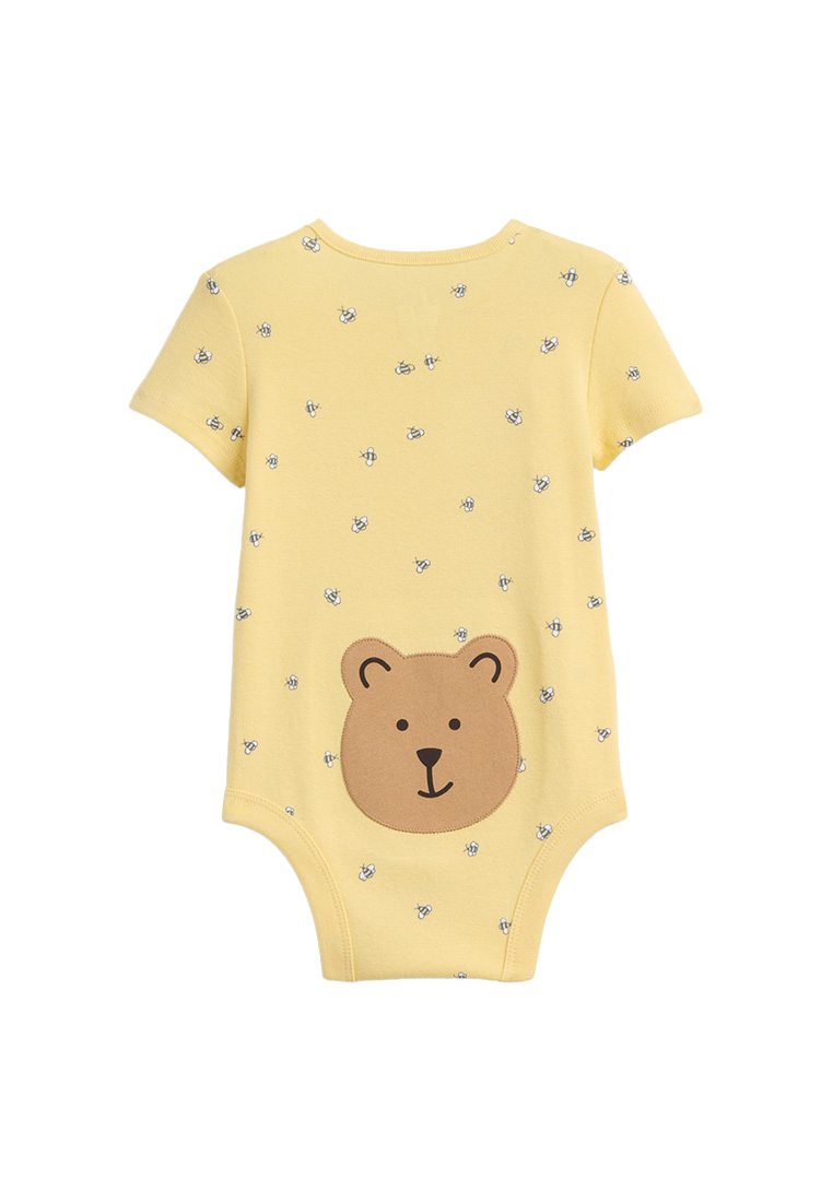 GAP Jpn Ie Short Sleeve Bear Butt Bodysuit