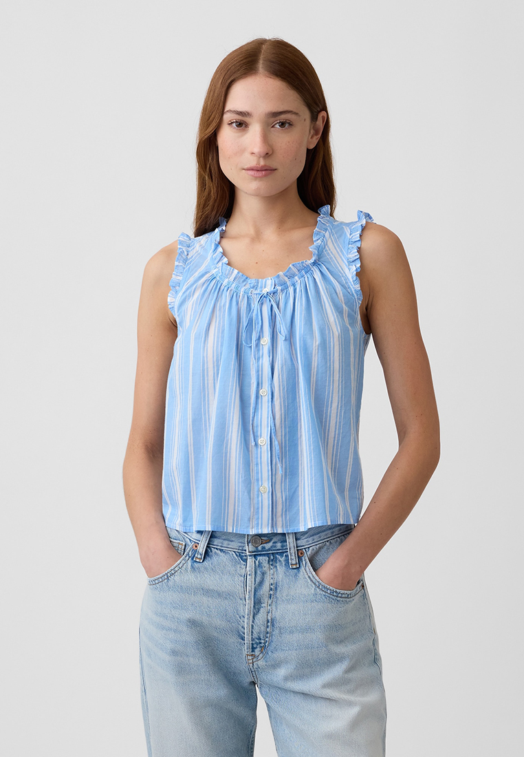 GAP Tie Neck Top