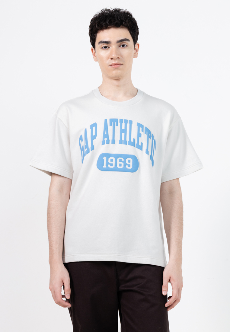 GAP Athletic Logo Short Sleeves Crew T-Shirt