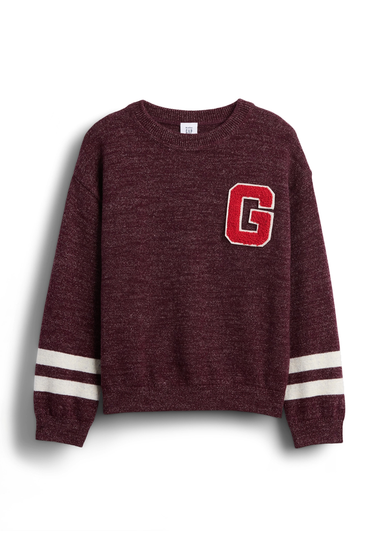 GAP Crew Neck Graphic Sweater