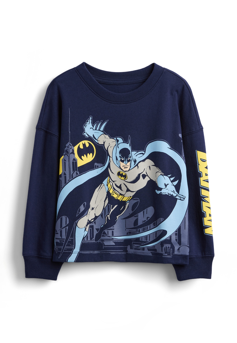 GAP Warner Bros DC Long Sleeve Graphic Tee