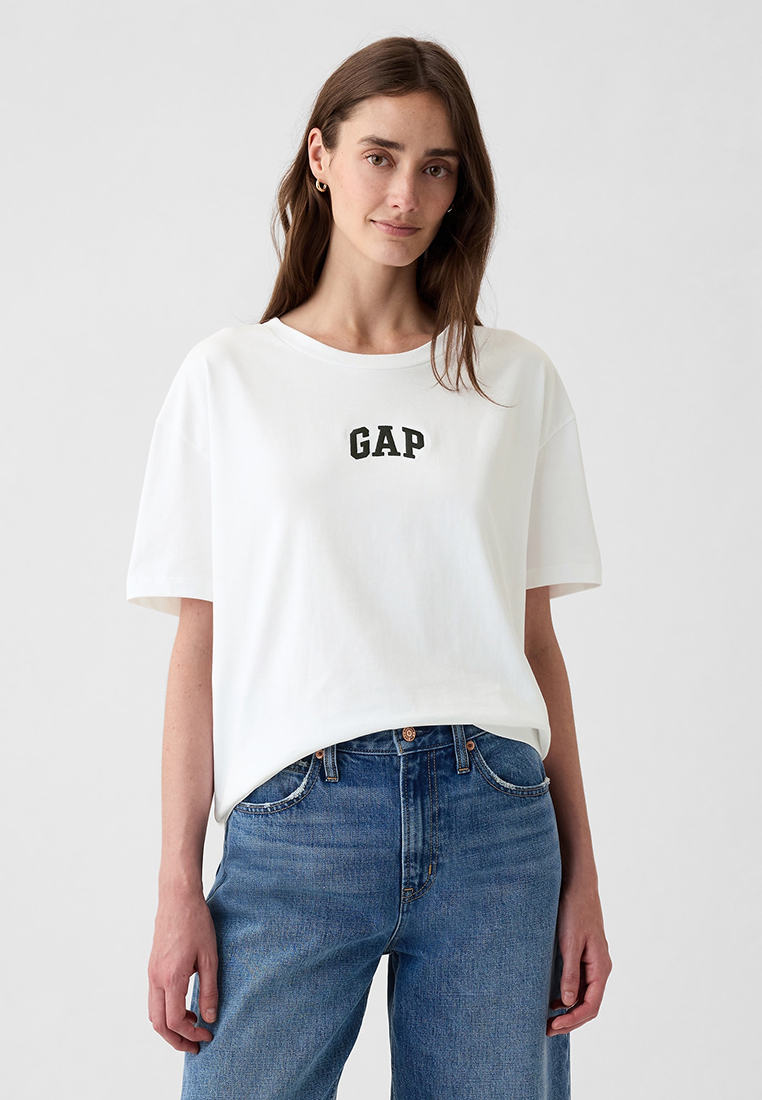 GAP GAP Logo Boyfriend T-Shirt