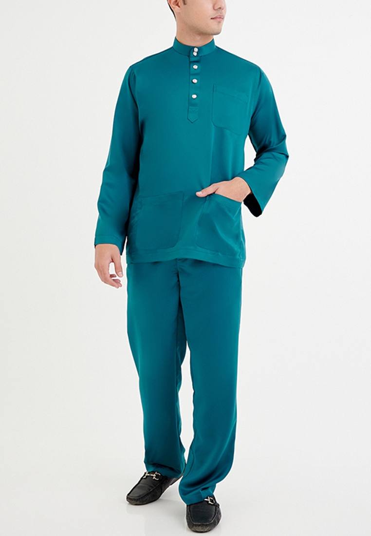 Gene Martino Baju Melayu With Pesak (Classic Fit) 777