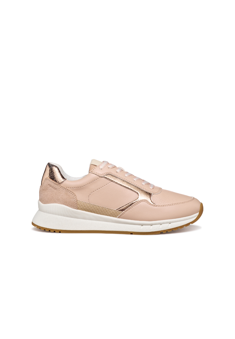 Geox GEOX Ladies Octaviee Sneakers - Pink D659LB-05422-C8ZH8S6