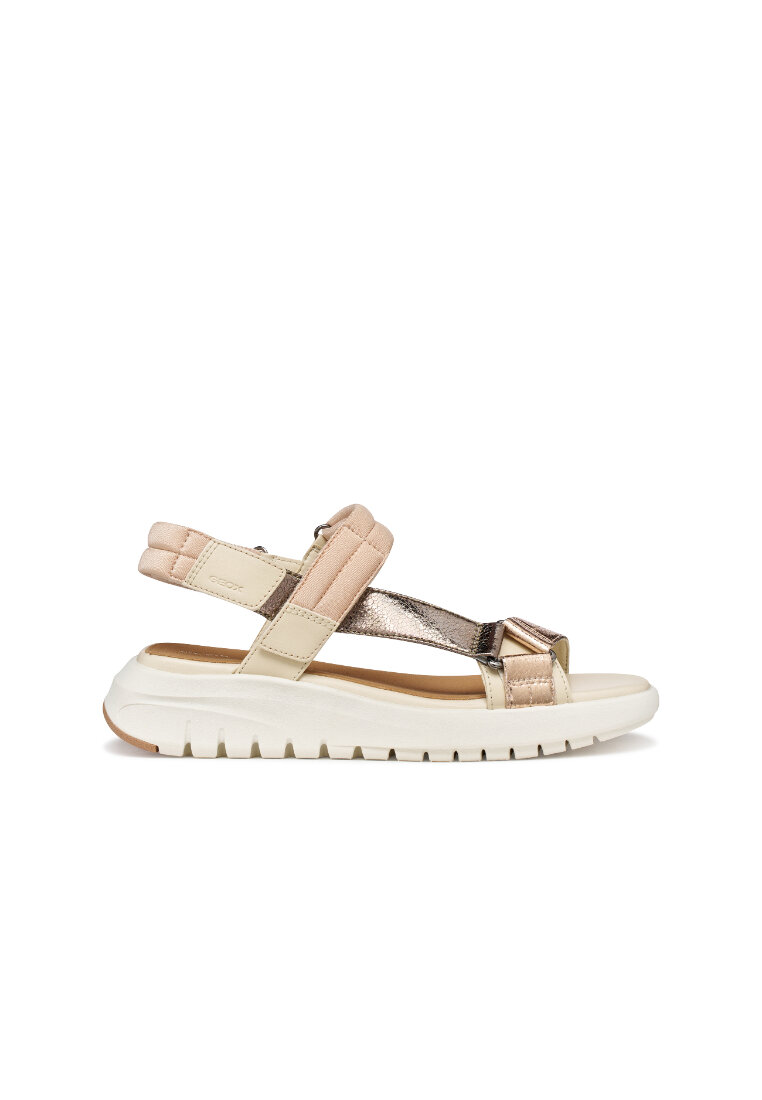 Geox GEOX Ladies Flextride Sport Sandals - Beige D65BSD-0BCBN-C1S5MS6