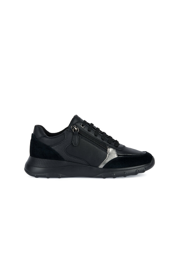 Geox GEOX Ladies Alleniee Sneakers - Black D36LPB-05422-C9999F3