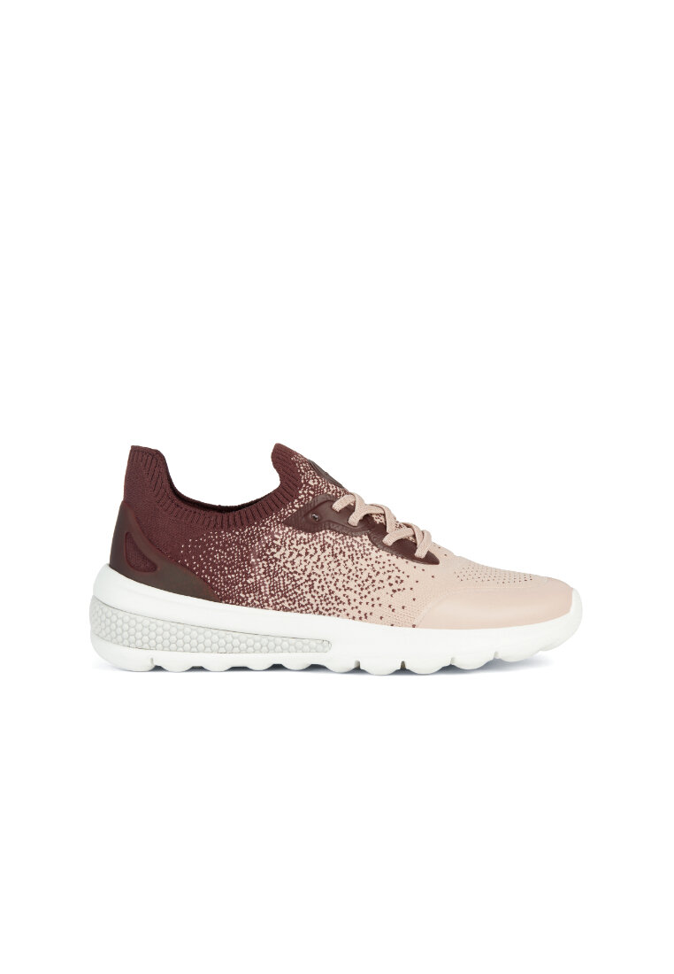 Geox GEOX Ladies Spherica Sneakers - Beige D36THB-06K9J-C8ZA7F3