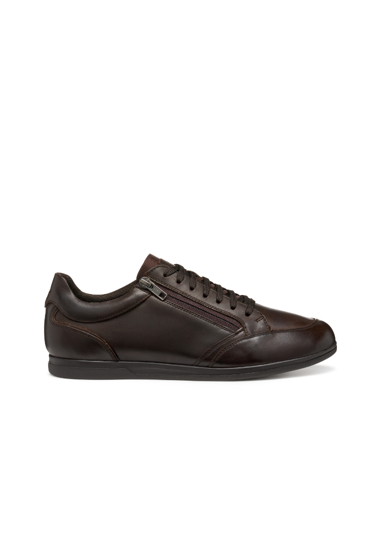 Geox GEOX Men Renan Zipped Shoes - Coffee U564GA-000FF-C6009F5