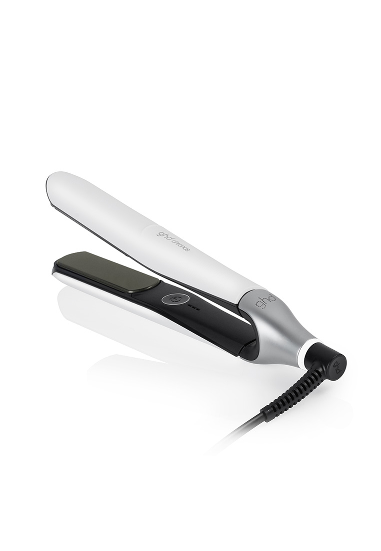 GHD GHD CHRONOS HAIR STRAIGHTENER IN WHITE