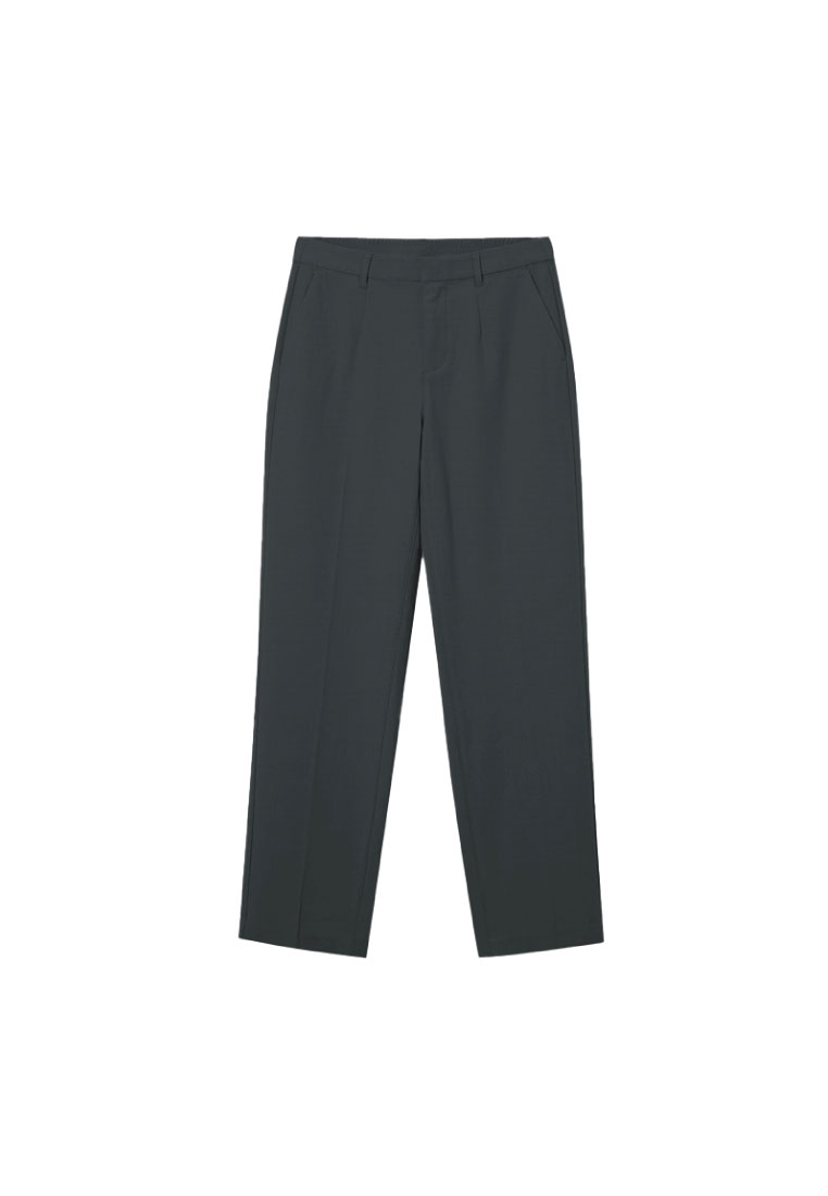 Giordano Women's Elastic Waist Regular Tapered Suit Pants 05415026