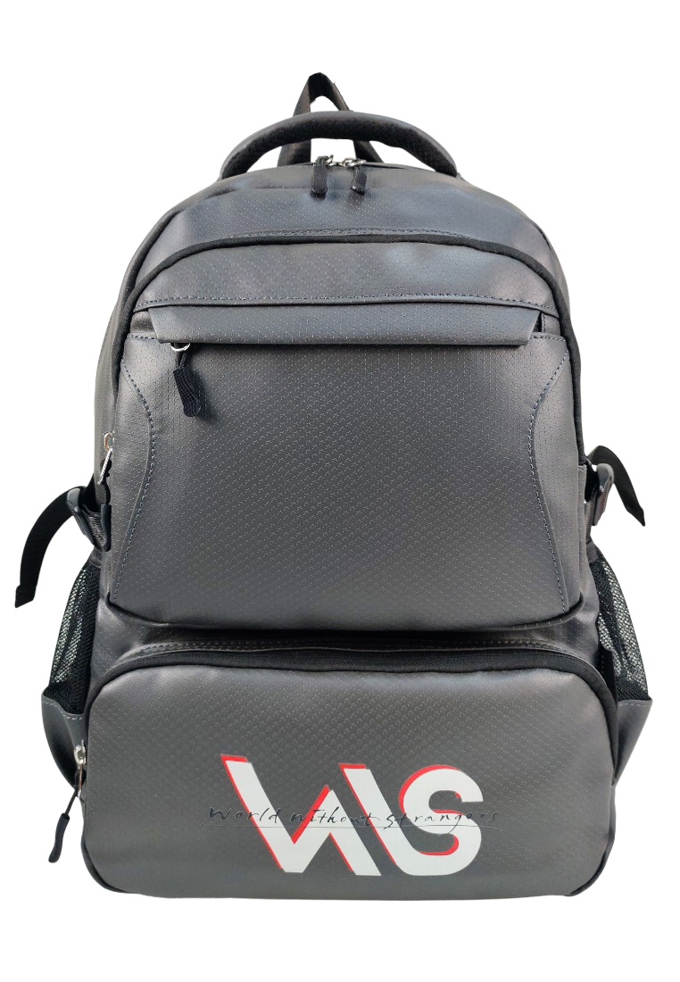Giordano Polypac Original 18" Water Resistant Notebook New Stranger Notebook Backpack- GN2593 Grey