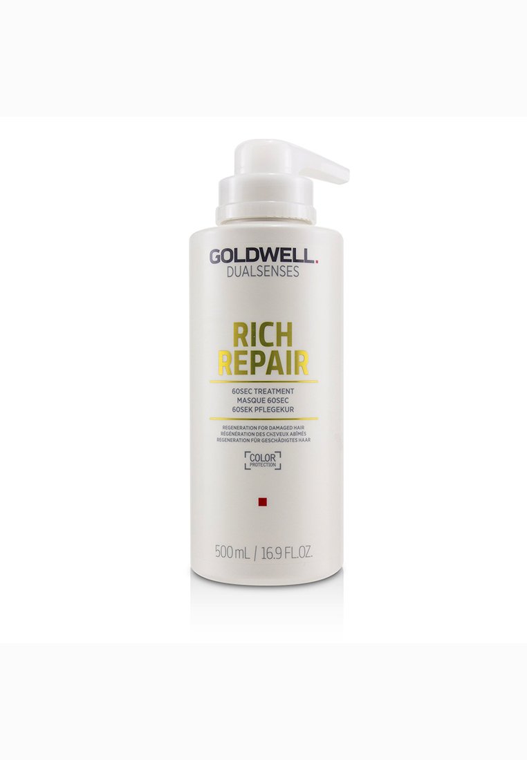 Goldwell GOLDWELL - Dual Senses Rich Repair 60Sec Treatment (Regeneration For Damaged Hair) 500ml/16
