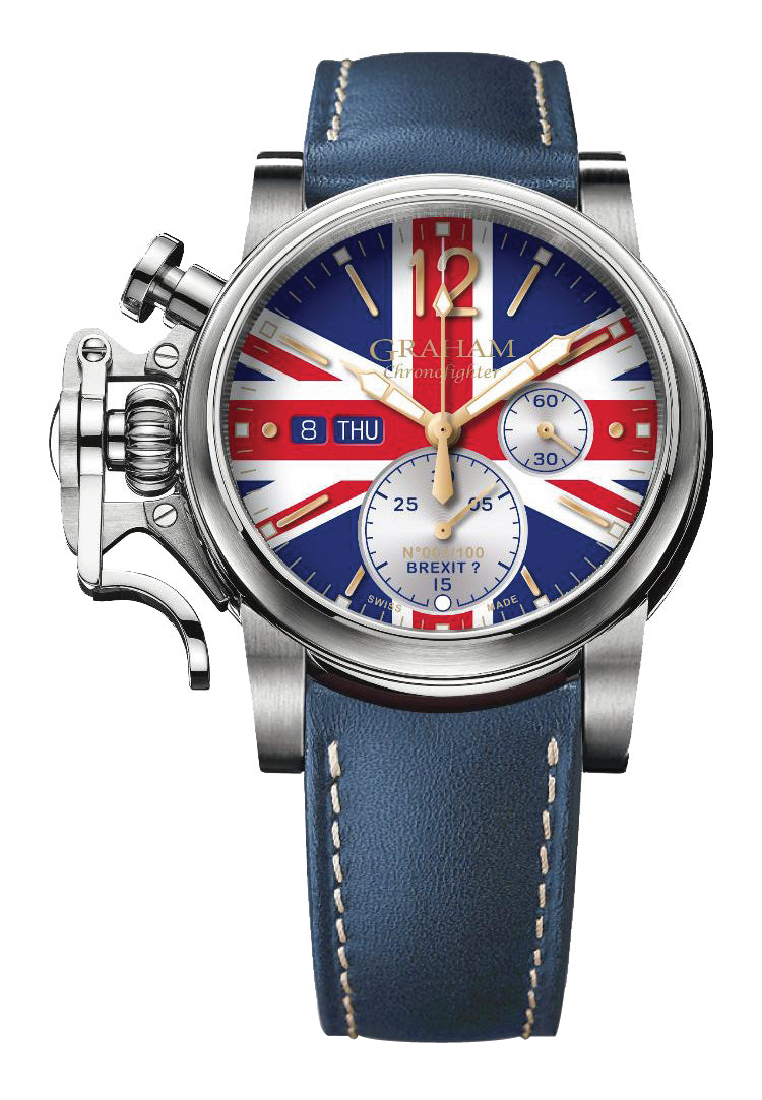 Graham Graham Watch Chronofighter Vintage Brexit Limited Edition 2CVAS.U12A.L164S
