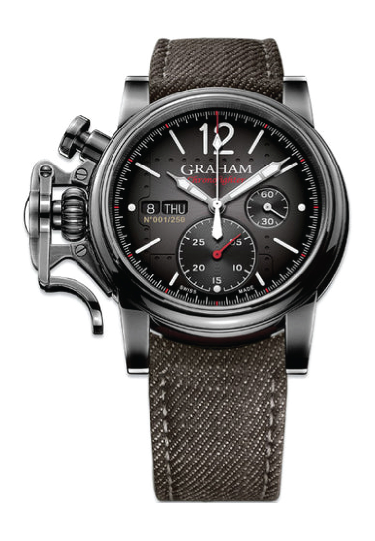 Graham Graham Watch Chronofighter Vintage Aircraft Limited Edition 2CVAV.B19A.T40T