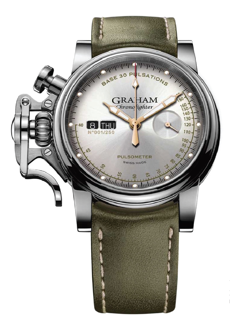 Graham Graham Chronofighter Vintage Pulsometer Men’s Watch 2CVCS.S01A.L127S